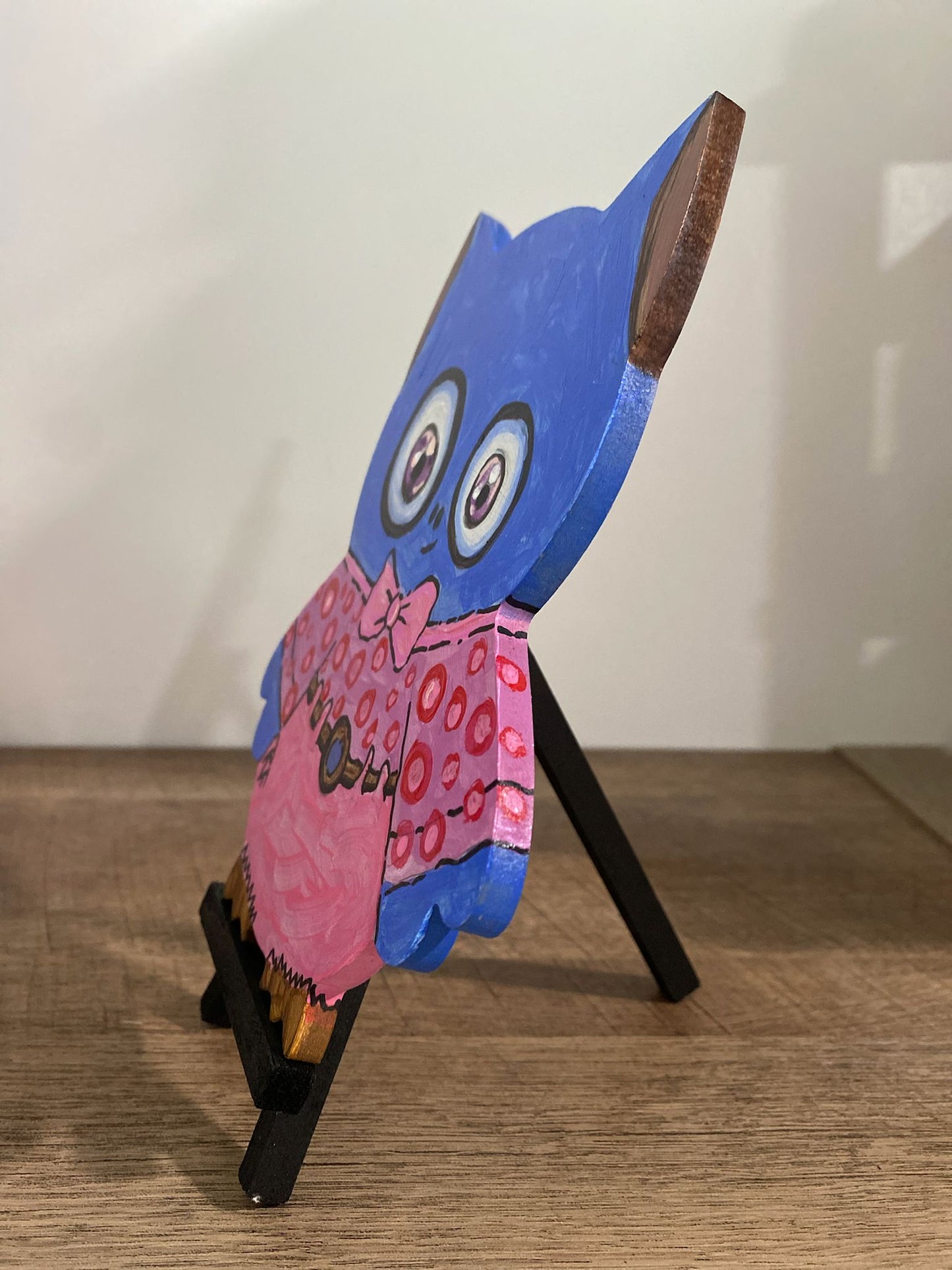Handmade Customized Wooden Owl, Rustic & Unique