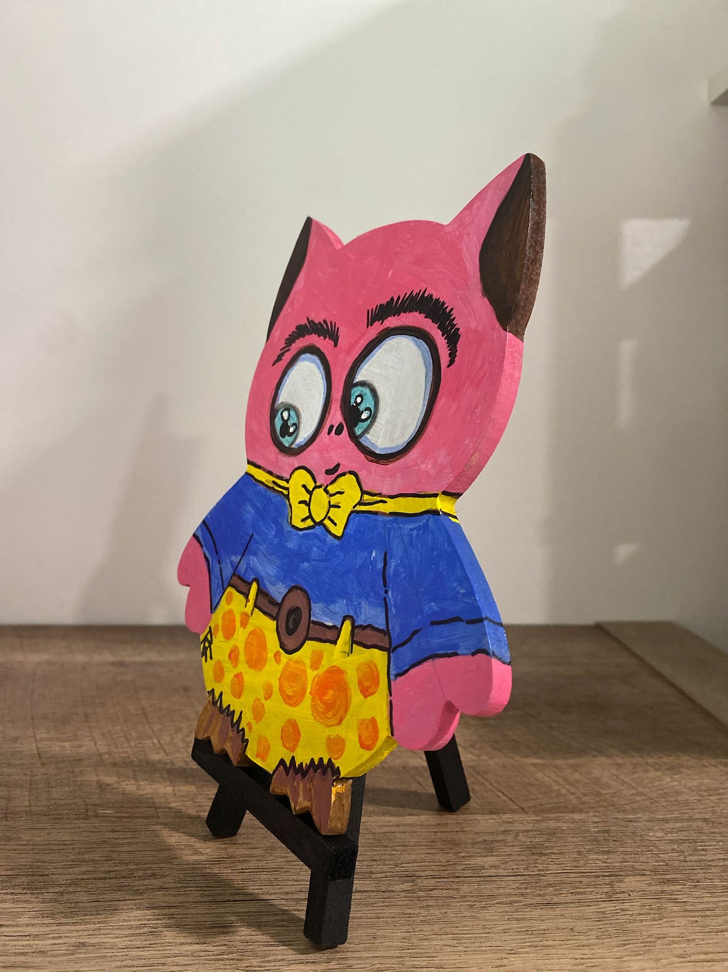 Handmade Customized Wooden Owl, Rustic & Unique